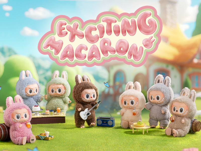 価格は安く MONSTERS THE Exciting シリーズ【ピース ぬいぐるみ Macaron ぬいぐるみ